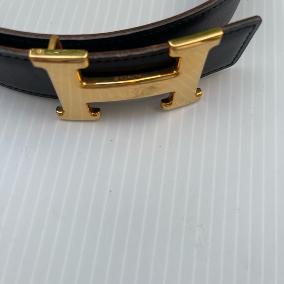 Hermès Belt Reversible browns Leather - Picture 9 of 12